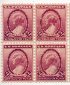 The 30th Anniversary of the Death of Susan B. Anthony, 1820-1906  - (Set of four stamps)