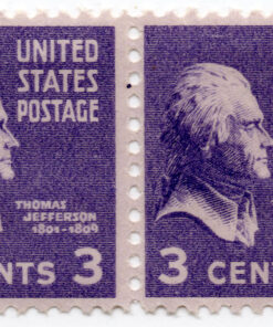 Presidential issue - Thomas Jefferson - (Pair of stamps)