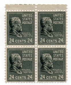 Presidential issue - Benjamin Harrison - (Set of four stamps)