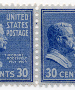 Presidential issue - Theodore Roosevelt - (Pair of stamps)