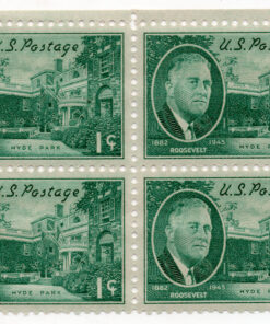 Franklin D. Roosevelt issue  - (Set of four stamps)