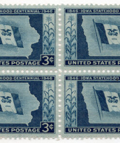 The 100th Anniversary of Iowa Statehood  - (Set of four stamps)