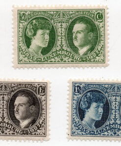 International Philatelic Exhibition - G. D. Charlotte e Prince Felix - (Complete series)