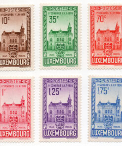 Federation Internationale de Philatelie, FIP - Philatelic Week in Luxembourg - (Complete series)