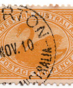 Black Swan & Queen Victoria - New Watermark (1905 -1912)