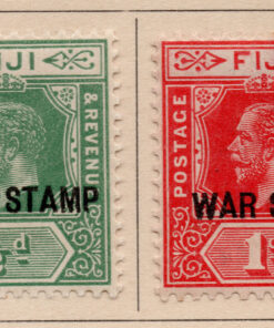 Issues of 1912 & 1917 Overprinted "WAR STAMP" (1916 -1919)